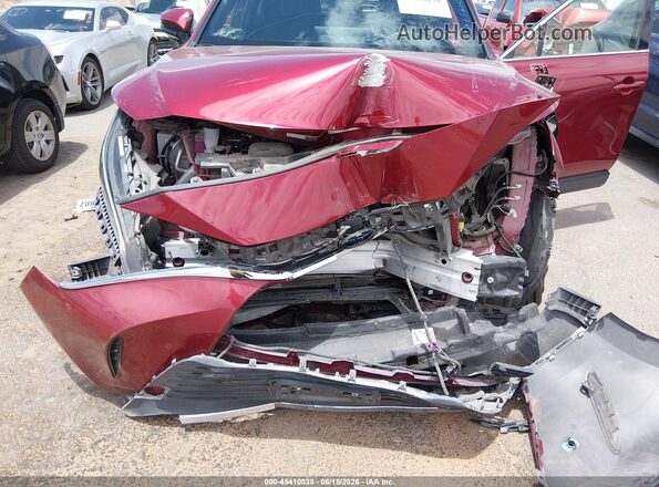 JTEAAAAH5MJ067569 2021 TOYOTA VENZA Burgundy წინა ხედი