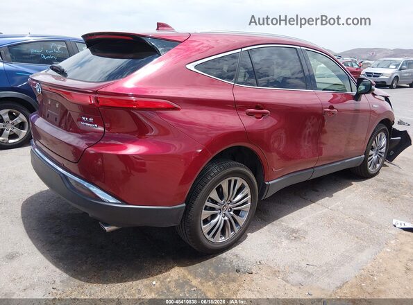 JTEAAAAH5MJ067569 2021 TOYOTA VENZA Burgundy უკანა მარჯვენა