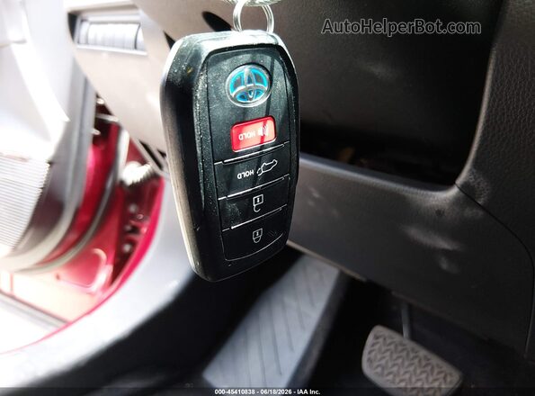 JTEAAAAH5MJ067569 2021 TOYOTA VENZA Burgundy წინა პანელის ხედი