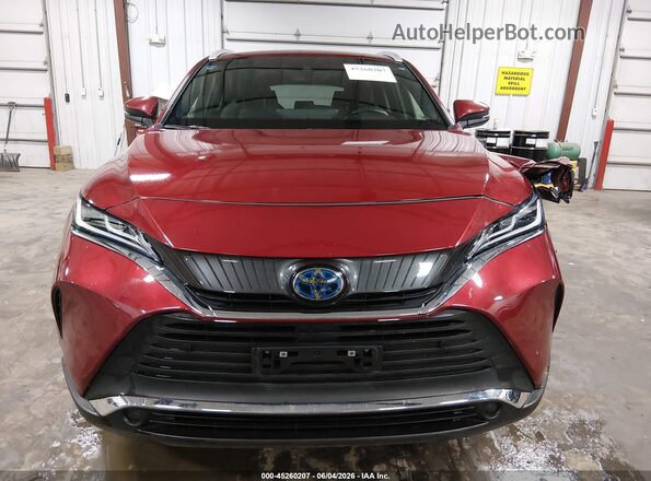 JTEAAAAH5NJ090156 2022 TOYOTA VENZA Red Vista interior trasera