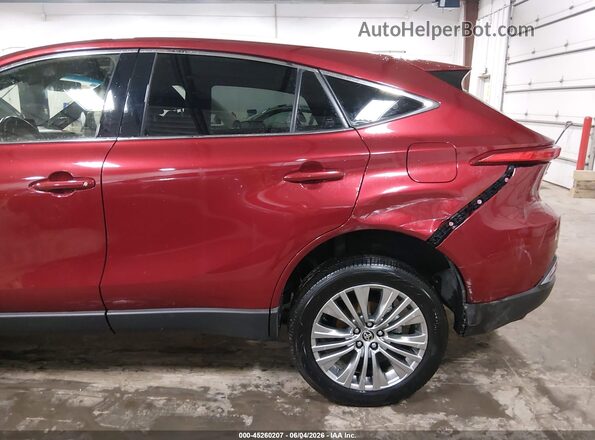 JTEAAAAH5NJ090156 2022 TOYOTA VENZA Red 
