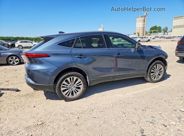 JTEAAAAH5NJ093252 2022 TOYOTA VENZA Blue Trasero derecho