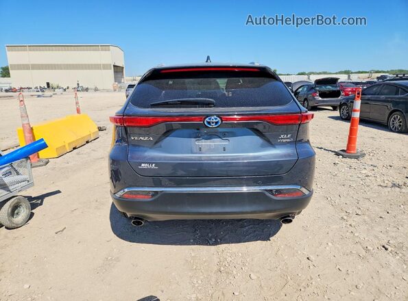 JTEAAAAH5NJ093252 2022 TOYOTA VENZA Blue Vista trasera