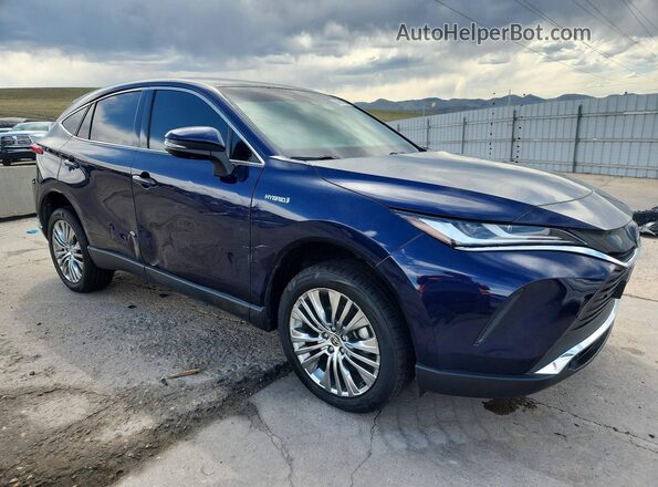 JTEAAAAH6MJ022575 2021 TOYOTA VENZA Blue 