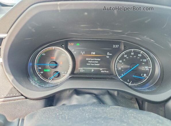 JTEAAAAH6MJ022575 2021 TOYOTA VENZA Blue 