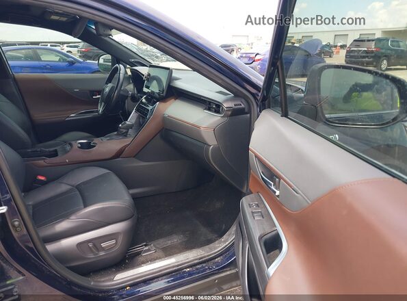 JTEAAAAH6MJ082033 2021 TOYOTA VENZA Dark Blue Вид салону спереду