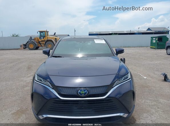 JTEAAAAH6MJ082033 2021 TOYOTA VENZA Dark Blue Вид спереду