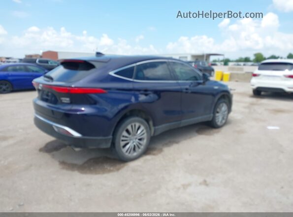 JTEAAAAH6MJ082033 2021 TOYOTA VENZA Dark Blue Задня права чверть