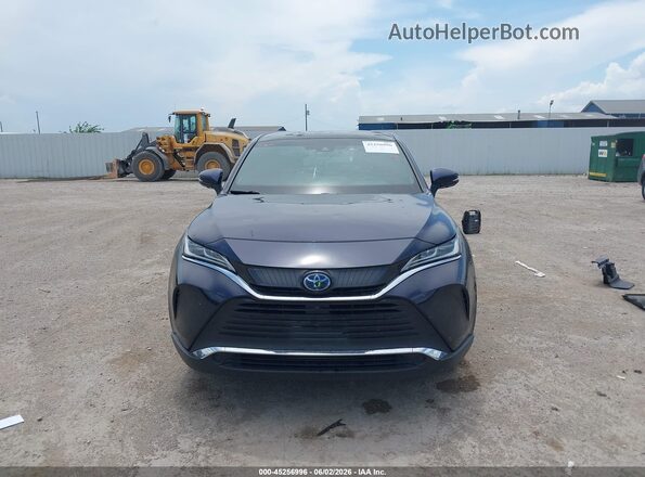 JTEAAAAH6MJ082033 2021 TOYOTA VENZA Dark Blue Вид щитка приладів
