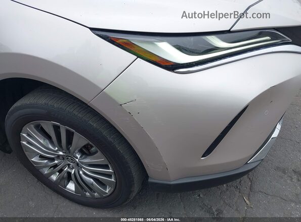 JTEAAAAH6RJ166277 2024 TOYOTA VENZA Silver 
