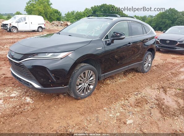 JTEAAAAH7MJ021306 2021 TOYOTA VENZA Black წინა მარცხენა ხედი სამი მეოთხედიდან
