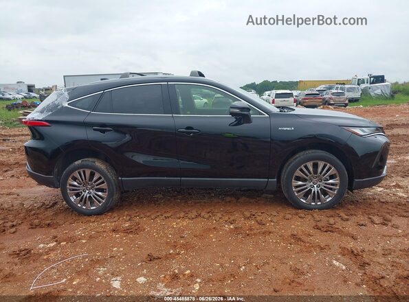 JTEAAAAH7MJ021306 2021 TOYOTA VENZA Black უკანა სალონის ხედი