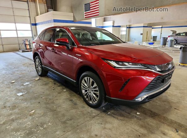 JTEAAAAH7MJ024982 2021 TOYOTA VENZA Красный Передняя правая четверть