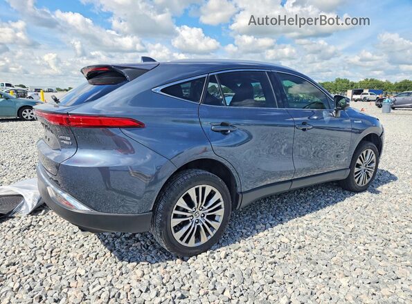 JTEAAAAH7MJ043886 2021 TOYOTA VENZA Синий Задняя правая четверть