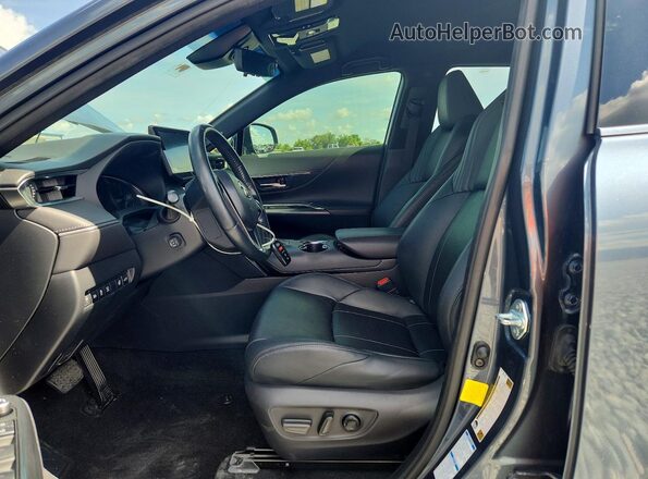 JTEAAAAH7MJ043886 2021 TOYOTA VENZA Синий Вид салона спереди
