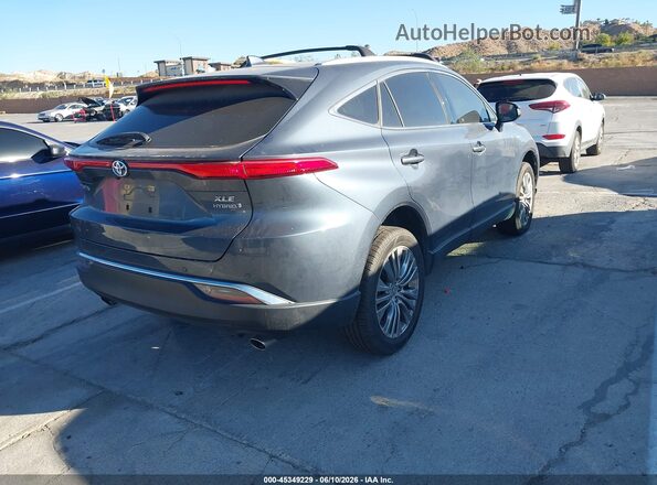JTEAAAAH7MJ056895 2021 TOYOTA VENZA Blue უკანა მარჯვენა
