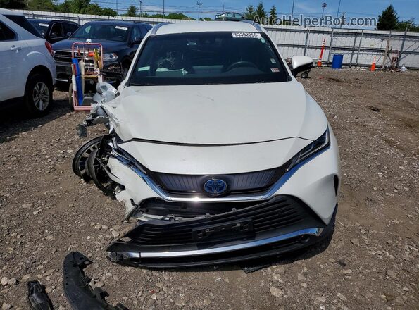 JTEAAAAH7NJ093656 2022 TOYOTA VENZA White Widok z przodu