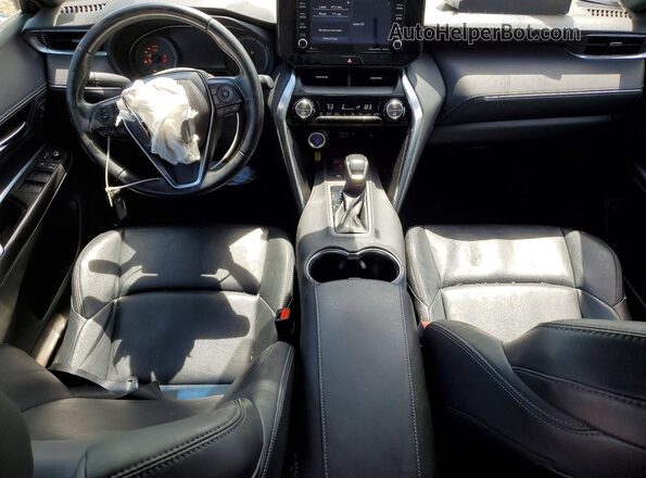 JTEAAAAH7NJ093656 2022 TOYOTA VENZA White Widok deski rozdzielczej