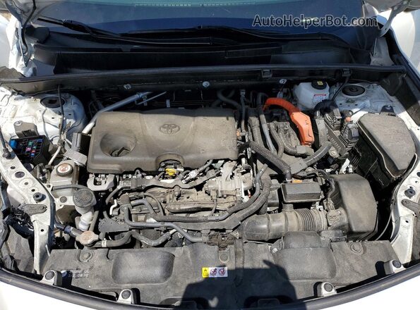 JTEAAAAH7NJ093656 2022 TOYOTA VENZA White Widok wnętrza z tyłu