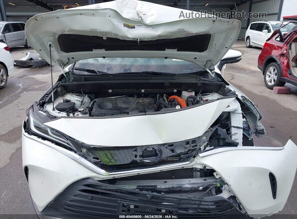 JTEAAAAH8MJ024280 2021 TOYOTA VENZA White Widok z tyłu