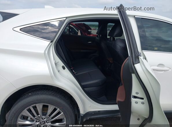 JTEAAAAH8MJ024280 2021 TOYOTA VENZA White Widok naklejki z numerem VIN