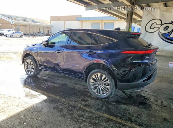 JTEAAAAH8MJ024442 2021 TOYOTA VENZA Blue Задня ліва чверть