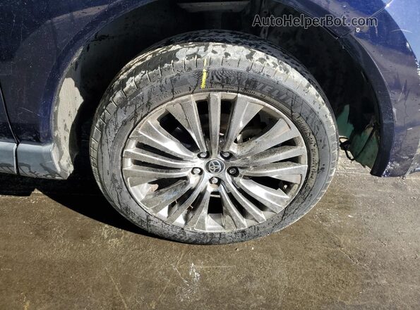 JTEAAAAH8MJ024442 2021 TOYOTA VENZA Blue 