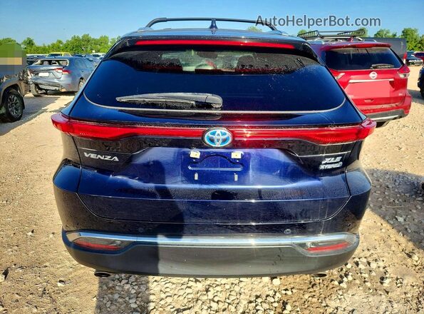 JTEAAAAH8MJ078209 2021 TOYOTA VENZA Blue 