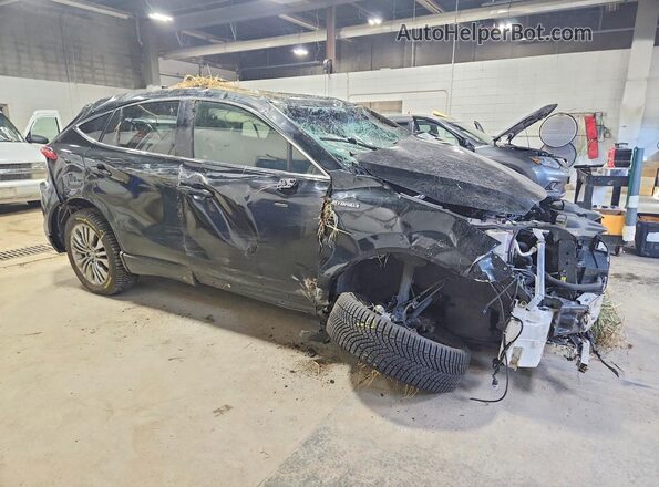 JTEAAAAH9MJ028399 2021 TOYOTA VENZA Black Передня права чверть