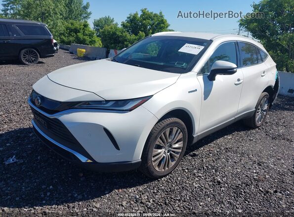 JTEAAAAH9MJ081653 2021 TOYOTA VENZA White Передня ліва чверть