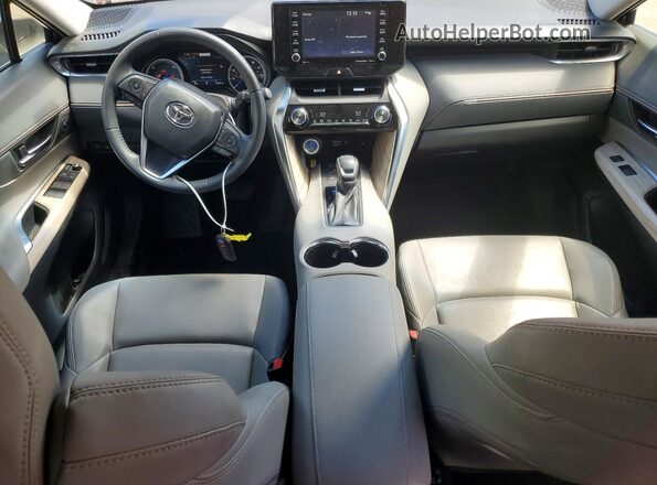 JTEAAAAH9NJ102499 2022 TOYOTA VENZA Red Вид панелі приладів