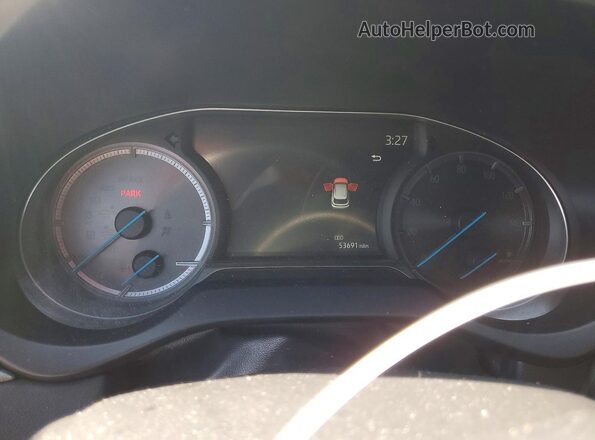 JTEAAAAH9PJ135182 2023 TOYOTA VENZA Gray Սարքավորումների վահանակի տեսք
