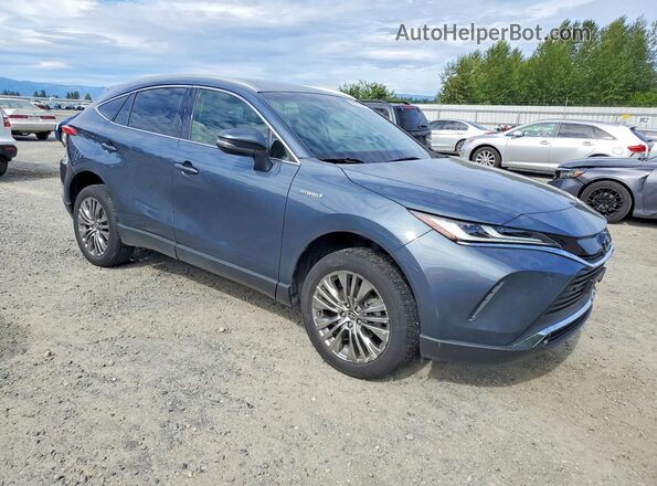JTEAAAAHXMJ025284 2021 TOYOTA VENZA Blue 