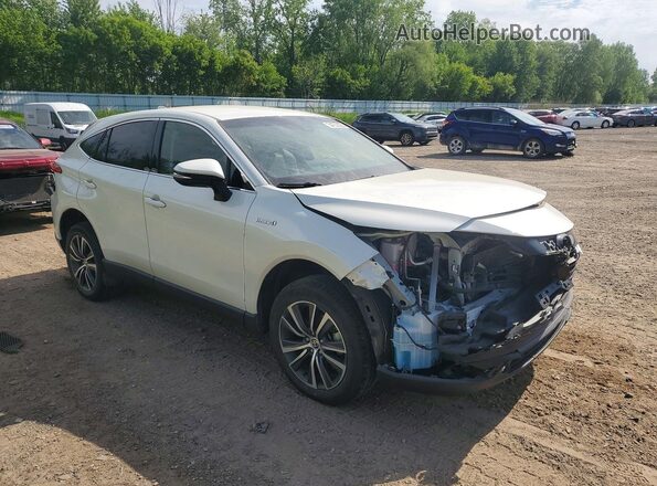 JTEAAAAHXMJ048841 2021 TOYOTA VENZA Белый Передняя правая четверть