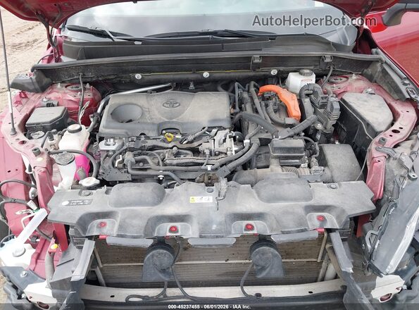 JTEAAAAHXMJ067647 2021 TOYOTA VENZA Red Rear view
