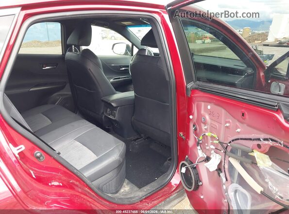JTEAAAAHXMJ067647 2021 TOYOTA VENZA Red VIN sticker view