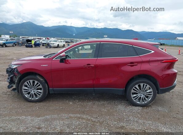 JTEAAAAHXMJ067647 2021 TOYOTA VENZA Red 