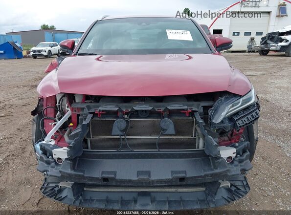JTEAAAAHXMJ067647 2021 TOYOTA VENZA Red Rear interior view