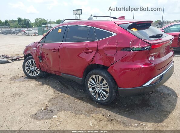 JTEAAAAHXMJ071715 2021 TOYOTA VENZA Maroon Հետևի ձախ
