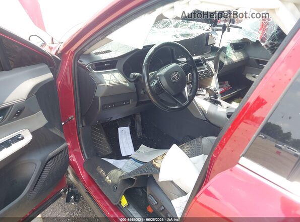 JTEAAAAHXMJ071715 2021 TOYOTA VENZA Maroon Սարքավորումների վահանակի տեսք
