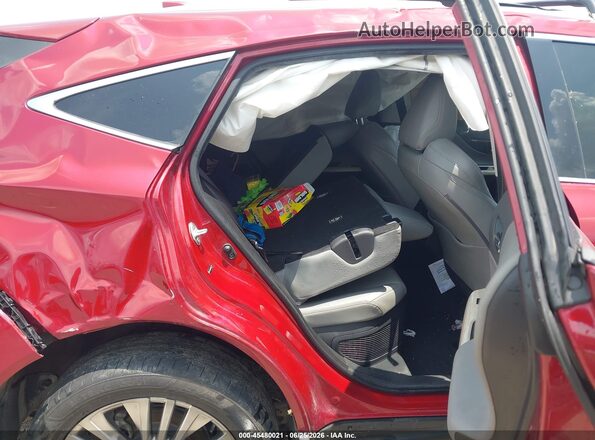 JTEAAAAHXMJ071715 2021 TOYOTA VENZA Maroon VIN կոդի պիտակի տեսք