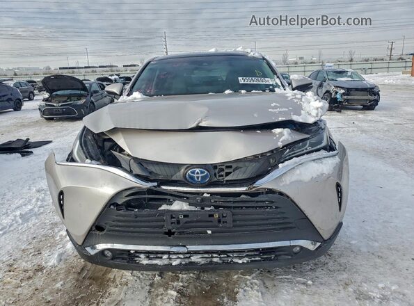JTEAAAAHXPJ132274 2023 TOYOTA VENZA Silver Front view