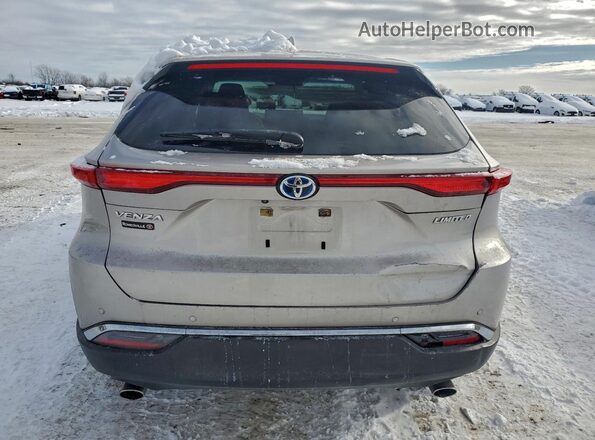 JTEAAAAHXPJ132274 2023 TOYOTA VENZA Silver Rear view