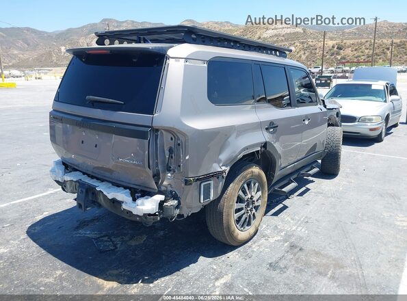 JTEABFAJ1RK015306 2024 TOYOTA LAND CRUISER Gray Rear right