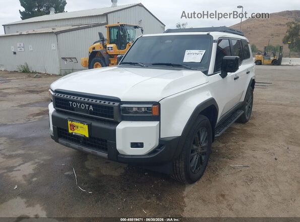 JTEABFAJ2TK062402 2026 TOYOTA LAND CRUISER White Առջևի ձախ երեք քառորդ տեսարան