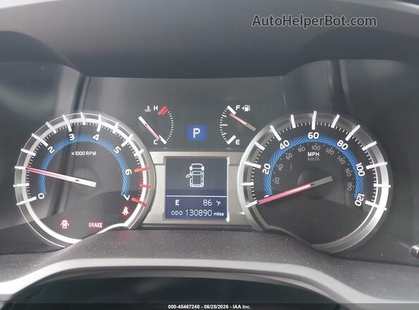 JTEBU5JR1G5311159 2016 TOYOTA 4RUNNER White Вид задніх сидінь