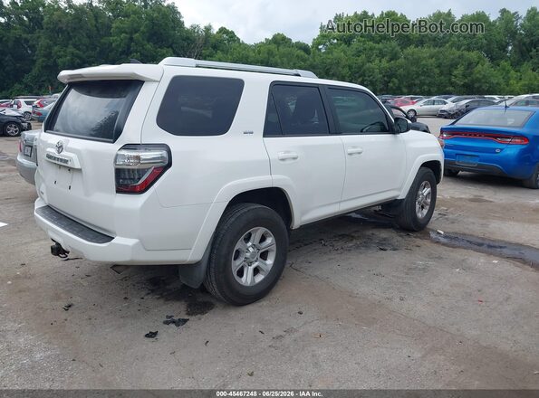 JTEBU5JR1G5311159 2016 TOYOTA 4RUNNER White Задня права чверть