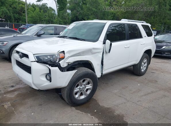 JTEBU5JR1G5311159 2016 TOYOTA 4RUNNER White Передня ліва чверть