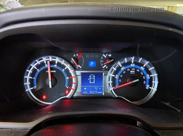 JTEBU5JR1H5410923 2017 TOYOTA 4RUNNER Gray 