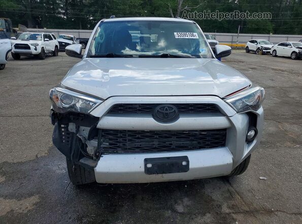 JTEBU5JR1K5646334 2019 TOYOTA 4RUNNER Silver წინა ხედი